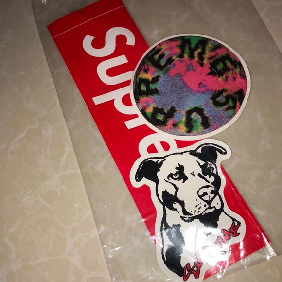 Supreme Other - 3 Pack of Supreme Sticker Bundle